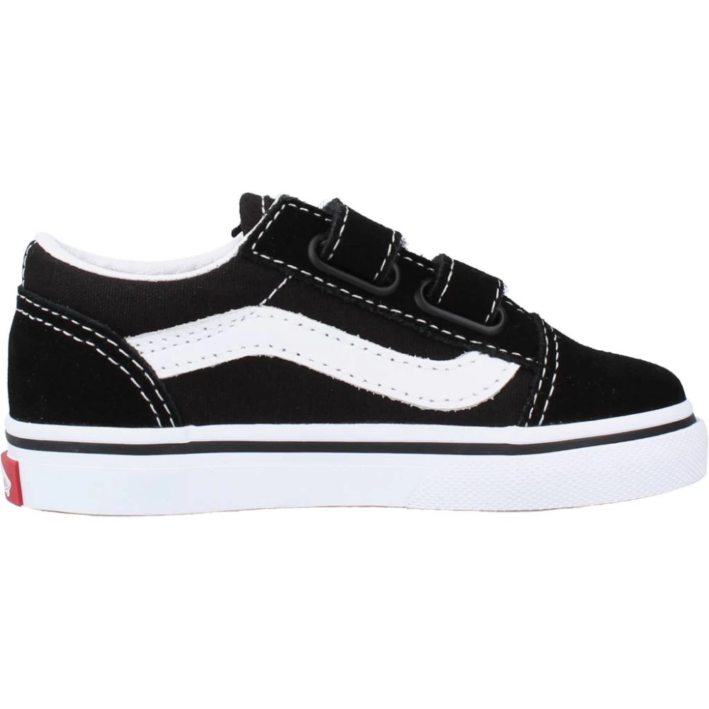 Vans Svarta Old Skool V Sneakers Black, Pojke