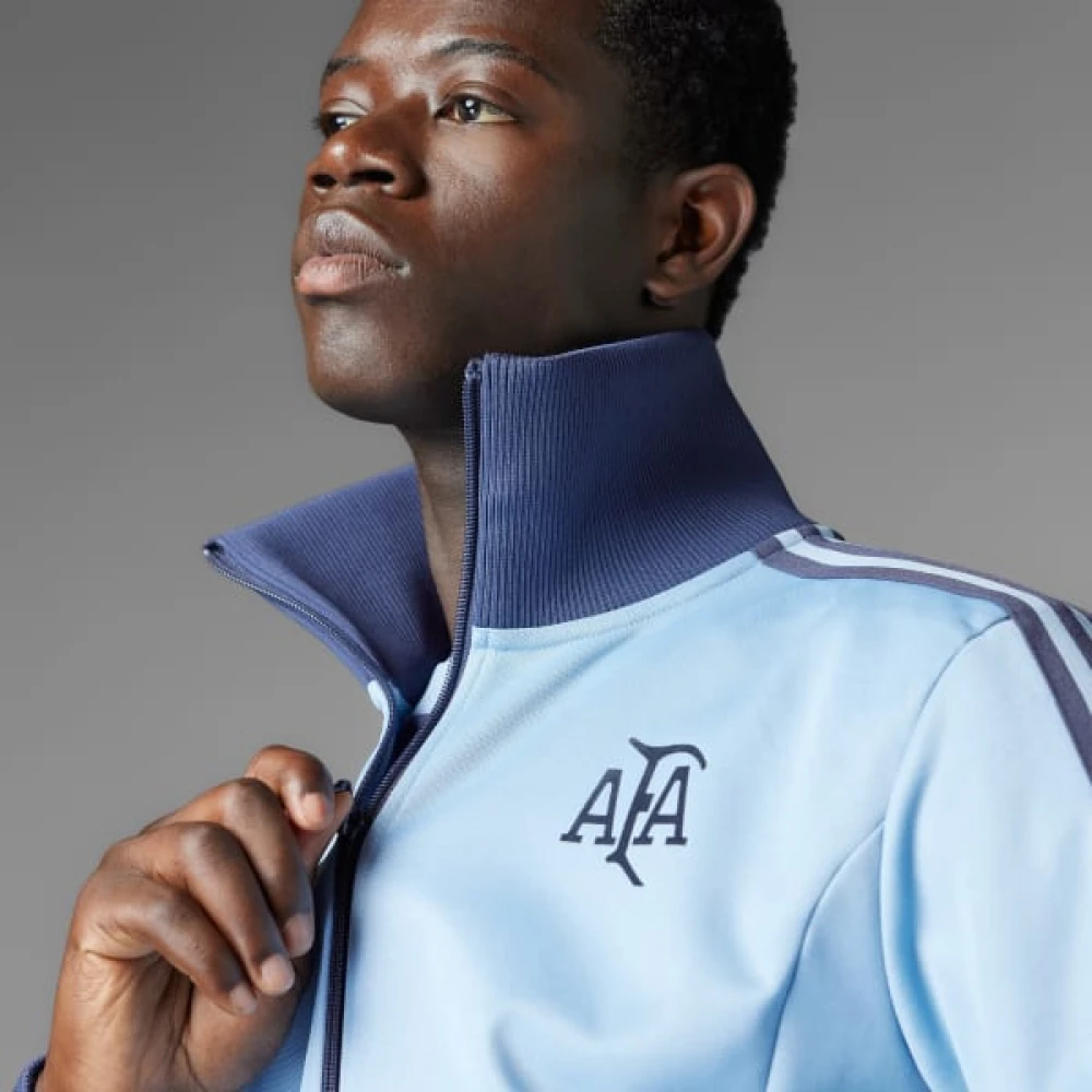 Adidas Argentinië Jubileum Track Top Beperkte Editie Blue Heren