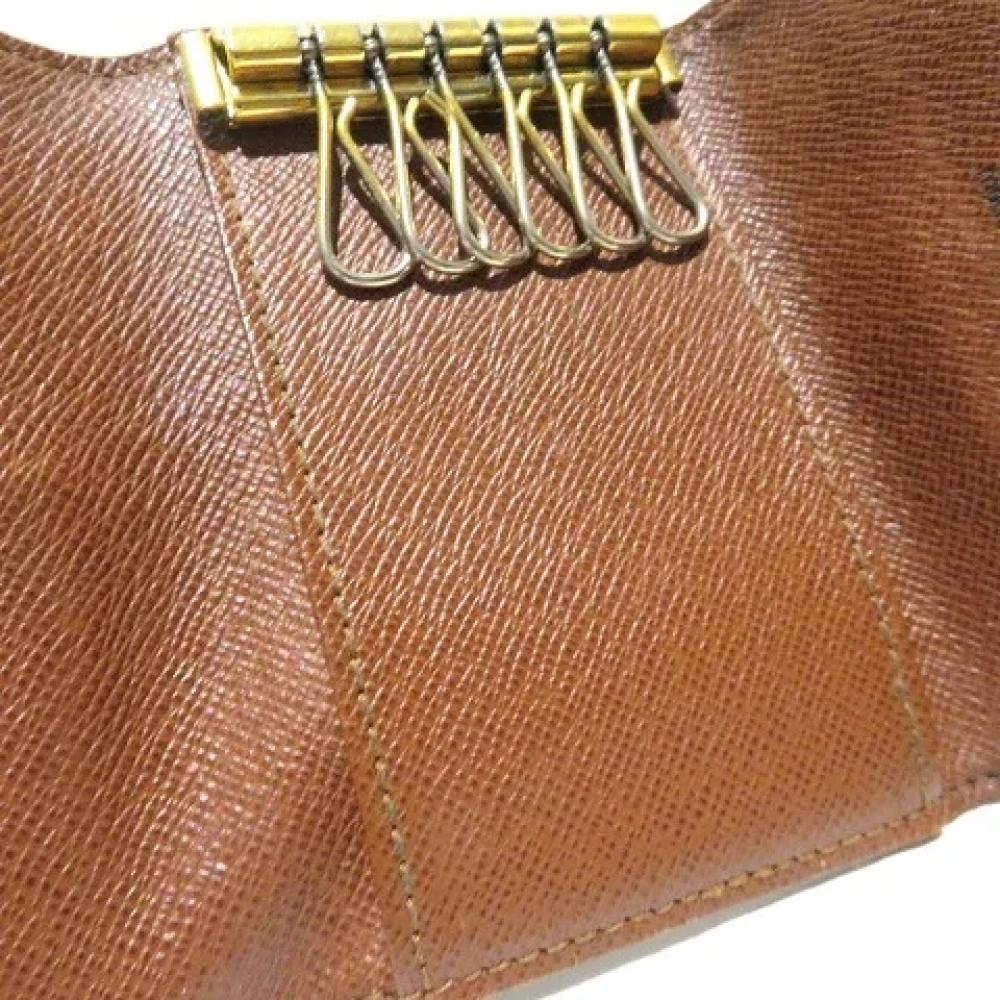 Louis Vuitton Vintage Pre-owned Canvas key-holders Brown Dames