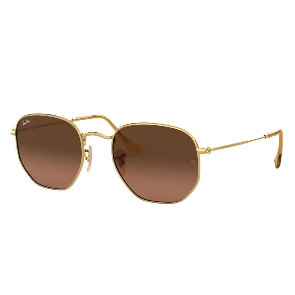 Ray-Ban Unisex Yellow Hexagonal Sunglasses - Sunglasses - 48 Mm - Accessories