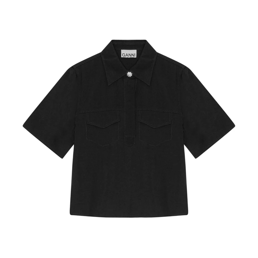 Blouses & Shirts > Blouses - - Ganni - Modalova