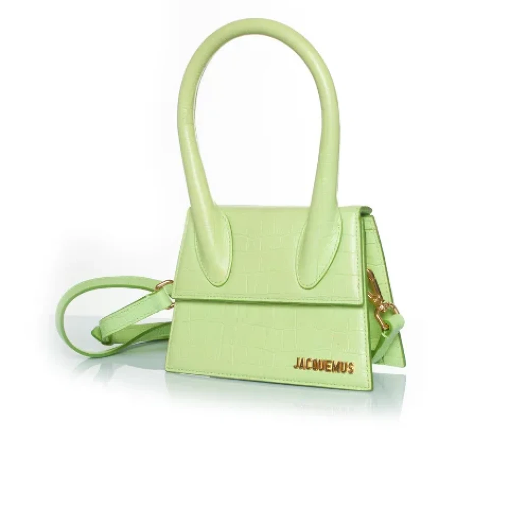 Jacquemus Pre-owned Leather handbags Green Dames