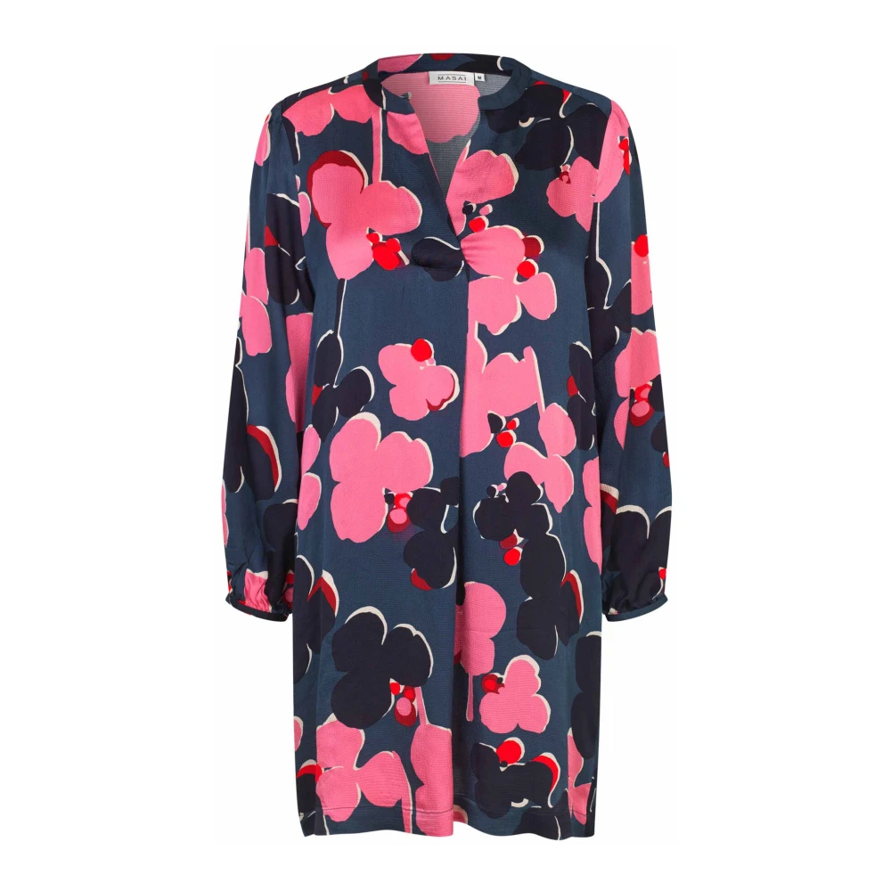 Masai Confetti Print Tuniek Top Multicolor Dames