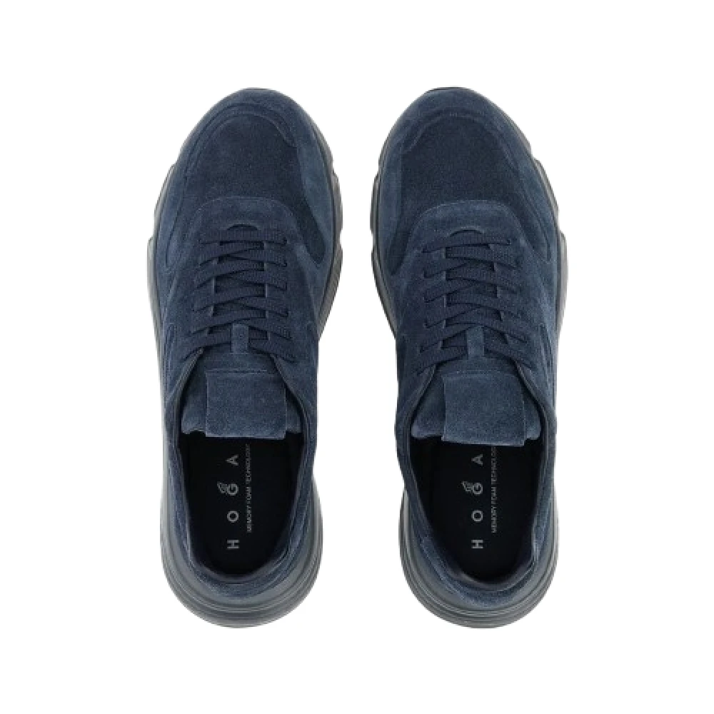 Hogan Blauwe Sneakers Urban Stijl Geheugenschuim Blue Heren