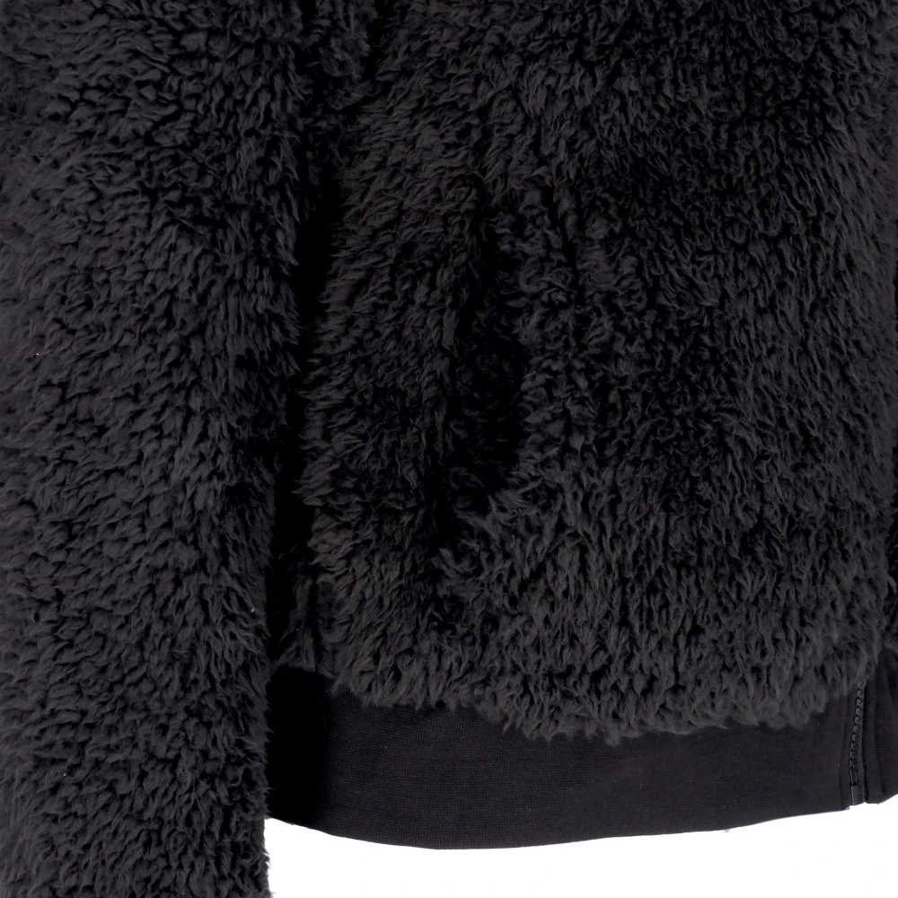 Dolly Noire Sherpa Zip Hoodie Graphite Gray Heren