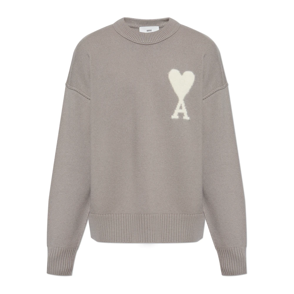 Knitwear > Round-neck Knitwear - - Ami Paris - Modalova
