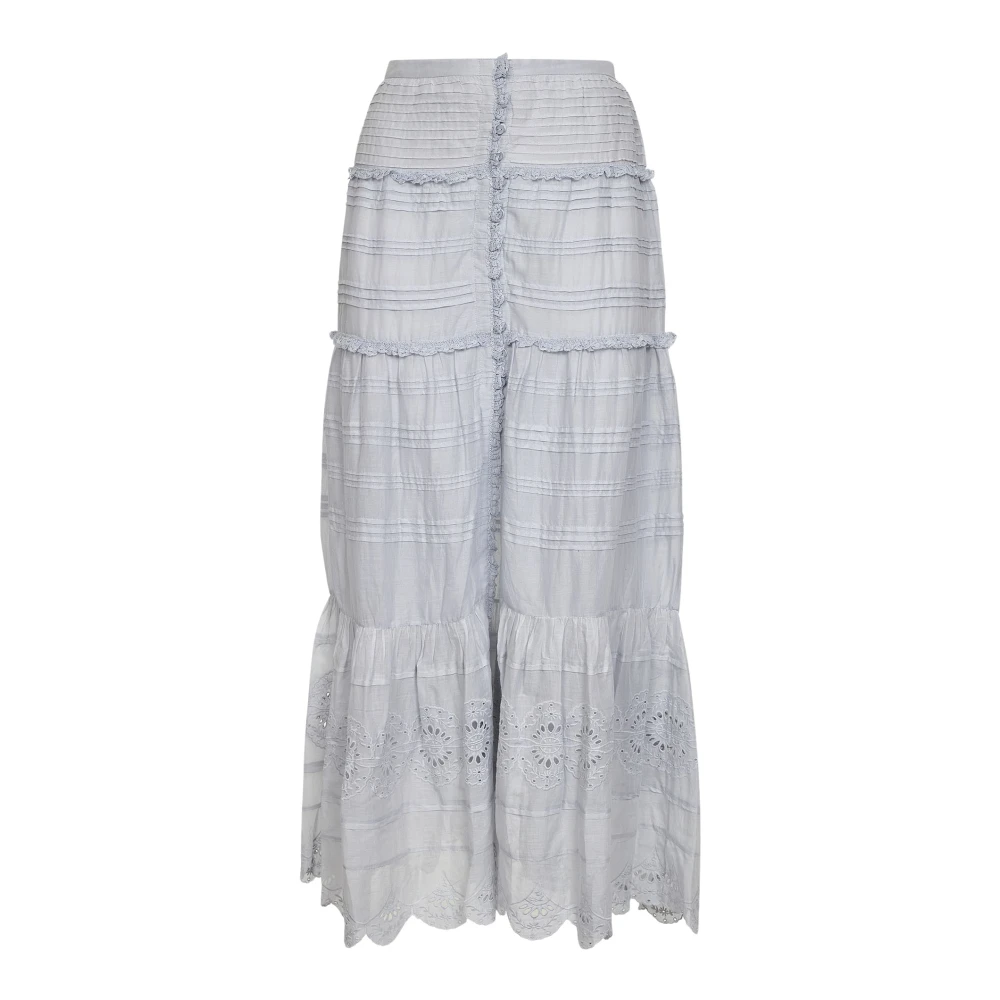 Marant Étoile Women's Blue Maxi Skirts, S, Paoline Skirt