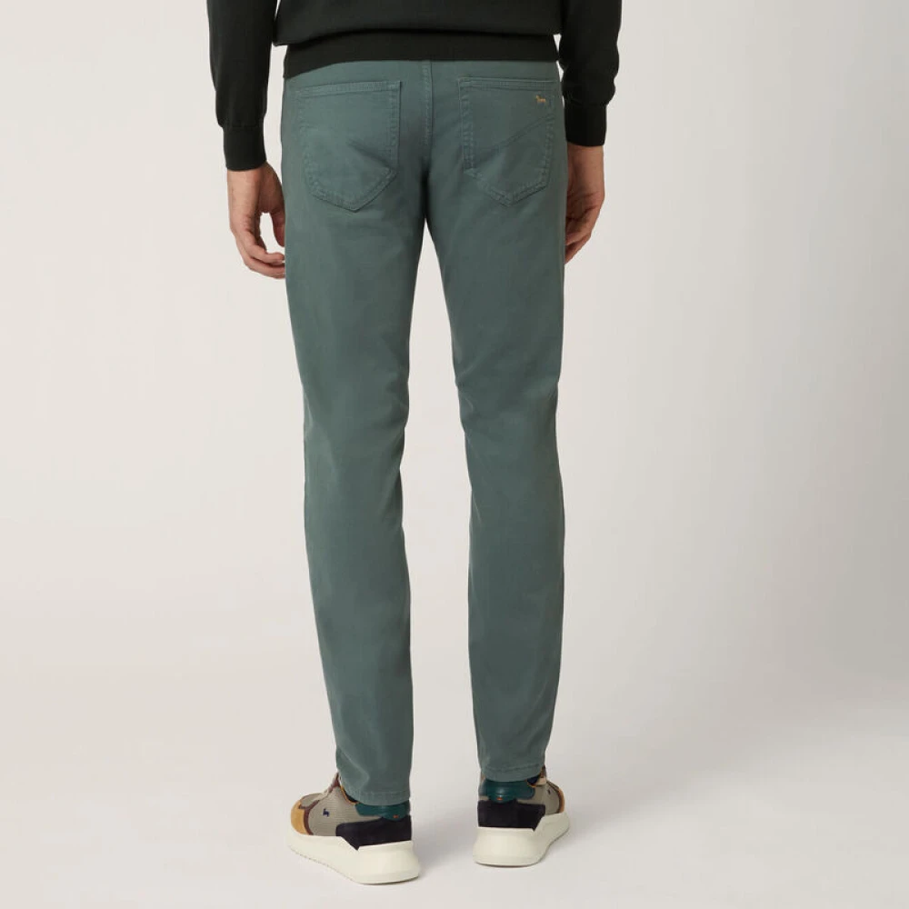 Harmont & Blaine Broek 5 Zakken Stretch Green Heren