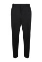 pantalon-noir-fusele-en-laine