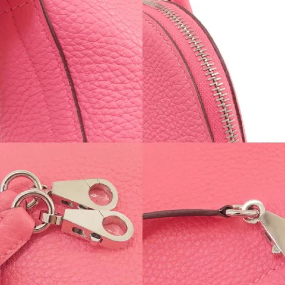 Hermès Vintage Pre-owned Fabric handbags Pink Dames