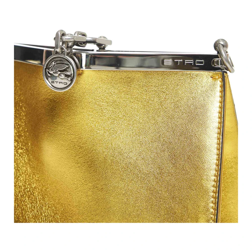 ETRO Gouden Schoudertas Vela Yellow Dames