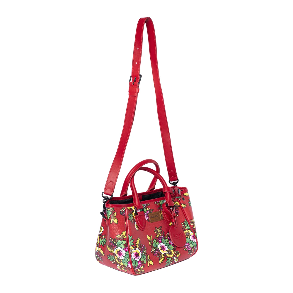 Kenzo Pop Floral Small Tote Bag Multicolor Dames