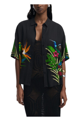 floral-short-sleeve-shirt-for-women
