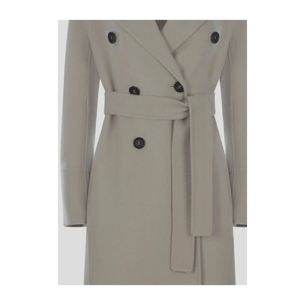 Max Mara Wollen Picasso Jas Gray Dames
