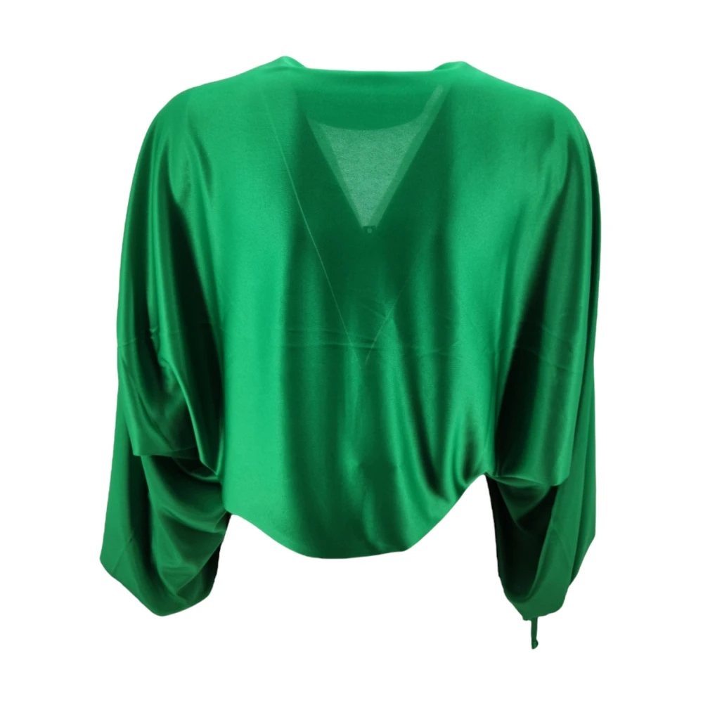 P.a.r.o.s.h. Groene Blouse Collectie Green Dames