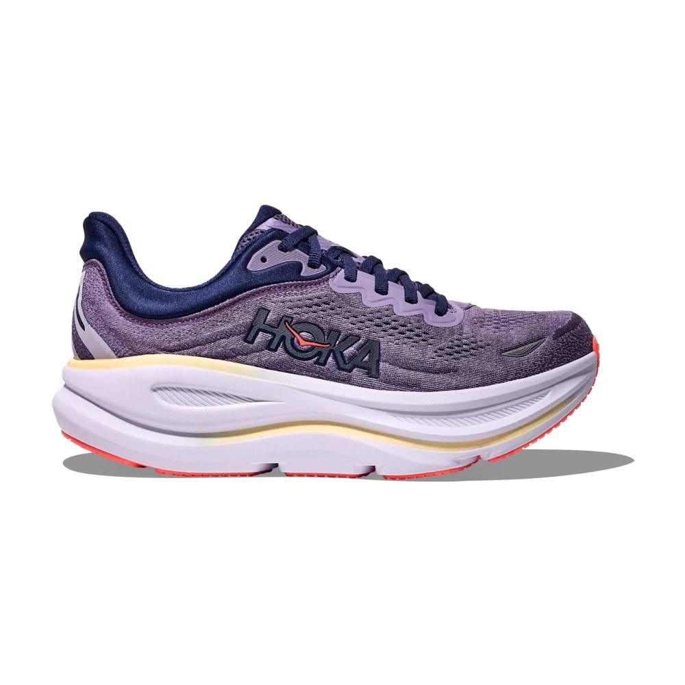 Hoka One One Purple Running Shoes, Male, 8 Uk, Bondi 9