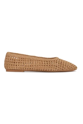 Openwork Ballerinas