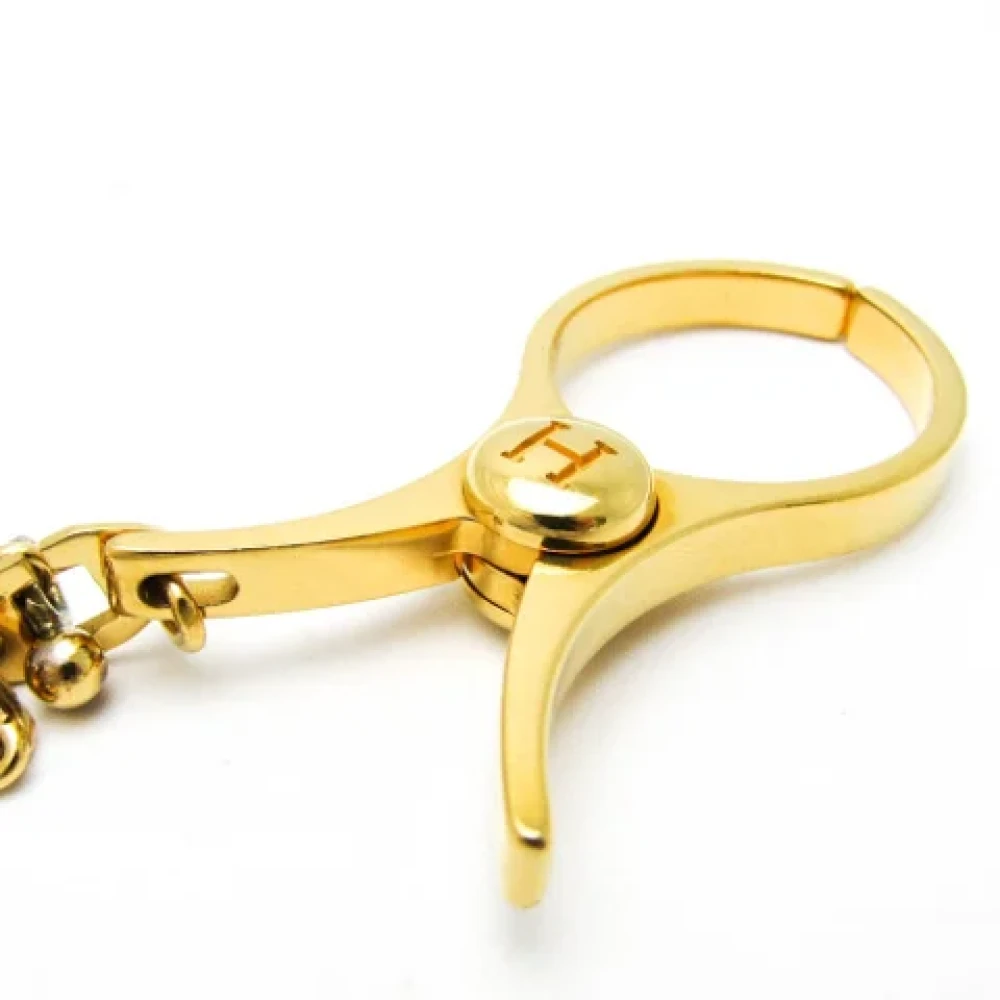 Hermès Vintage Pre-owned Metal key-holders Yellow Heren
