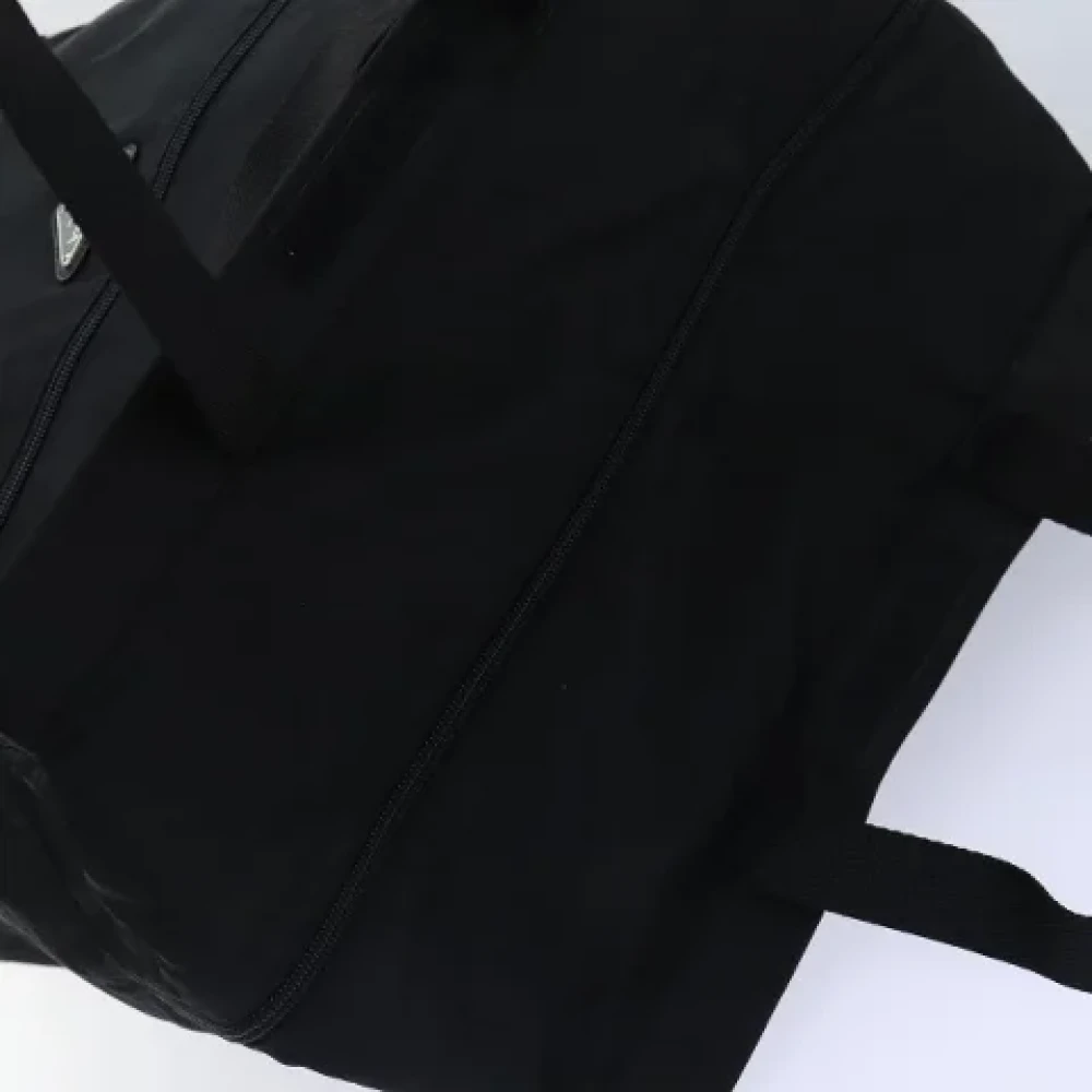 Prada Vintage Pre-owned Nylon travel-bags Black Dames