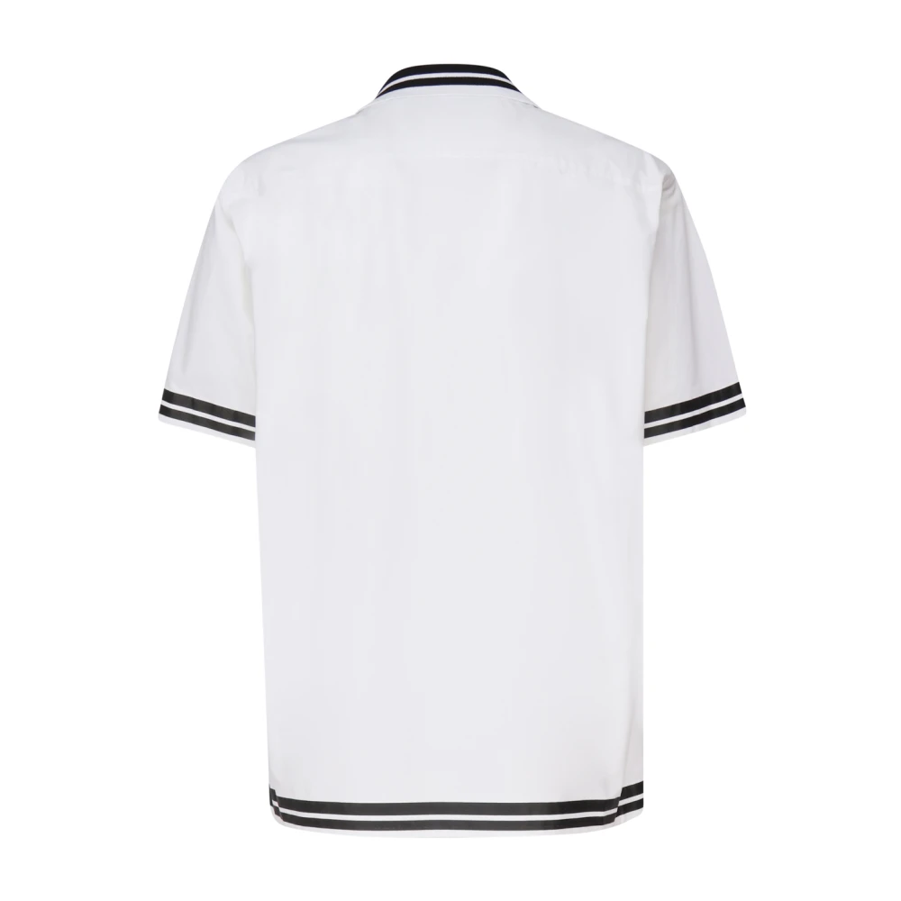 Dolce & Gabbana Short Sleeve Shirts White Heren