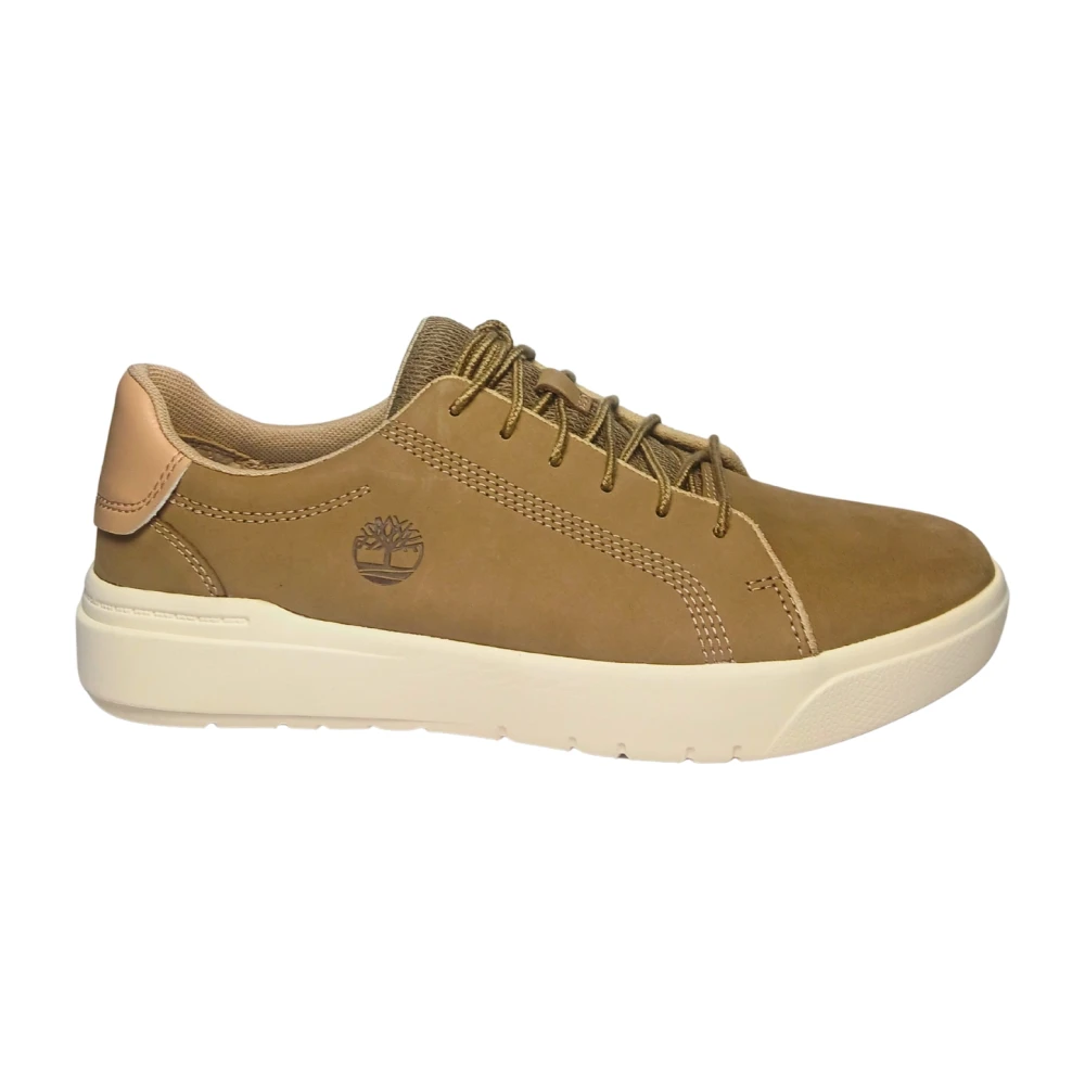 Timberland Leren Sneaker Heren Schoenen Beige