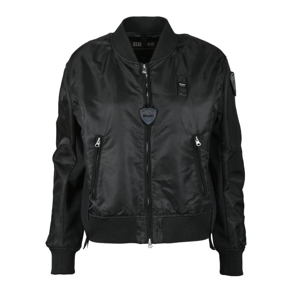 Blauer Jas Black Dames