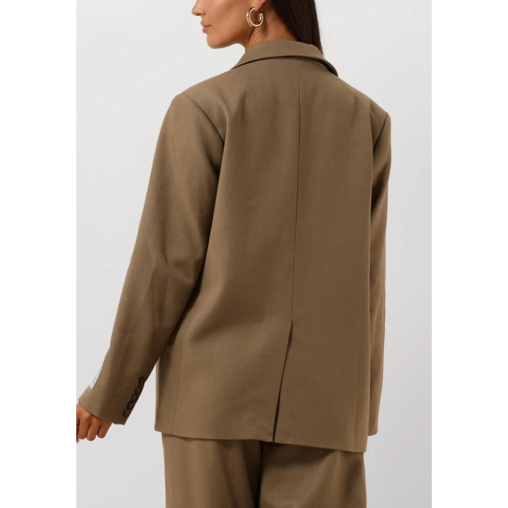 Harper & Yve Gouden Anna-bl Dames Blazer Brown Dames