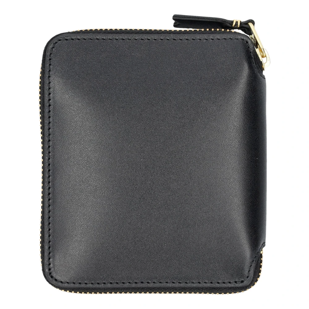 Comme des Garçons Zwarte Verticale Rits Portemonnee Accessoires Black Unisex