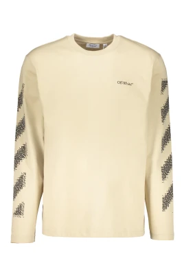 Långärmad t-shirt med grafiska detaljer