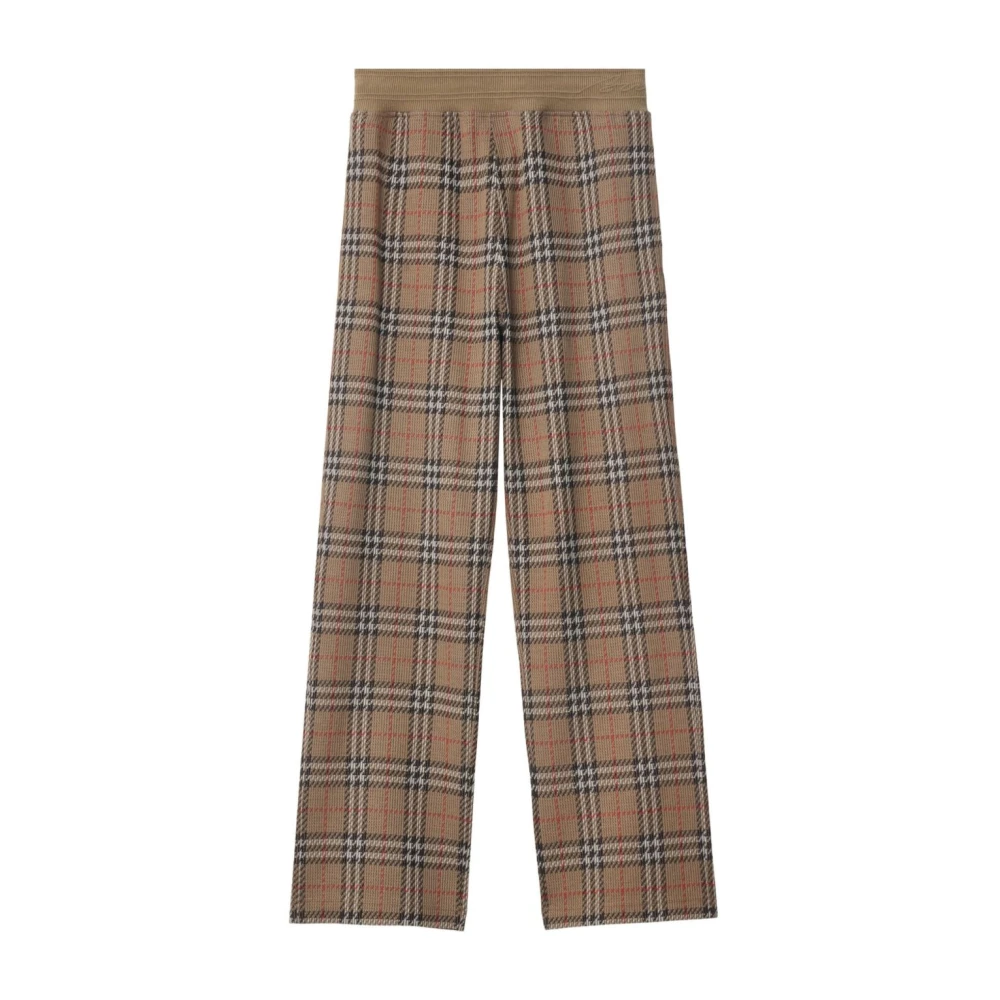 Burberry Vintage Check Beige Broek Multicolor Heren
