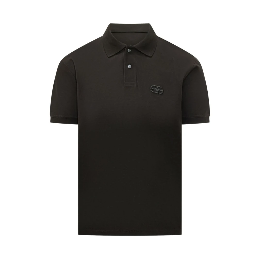 Emporio Armani , Herren, Oberteile, Schwarzk, S 