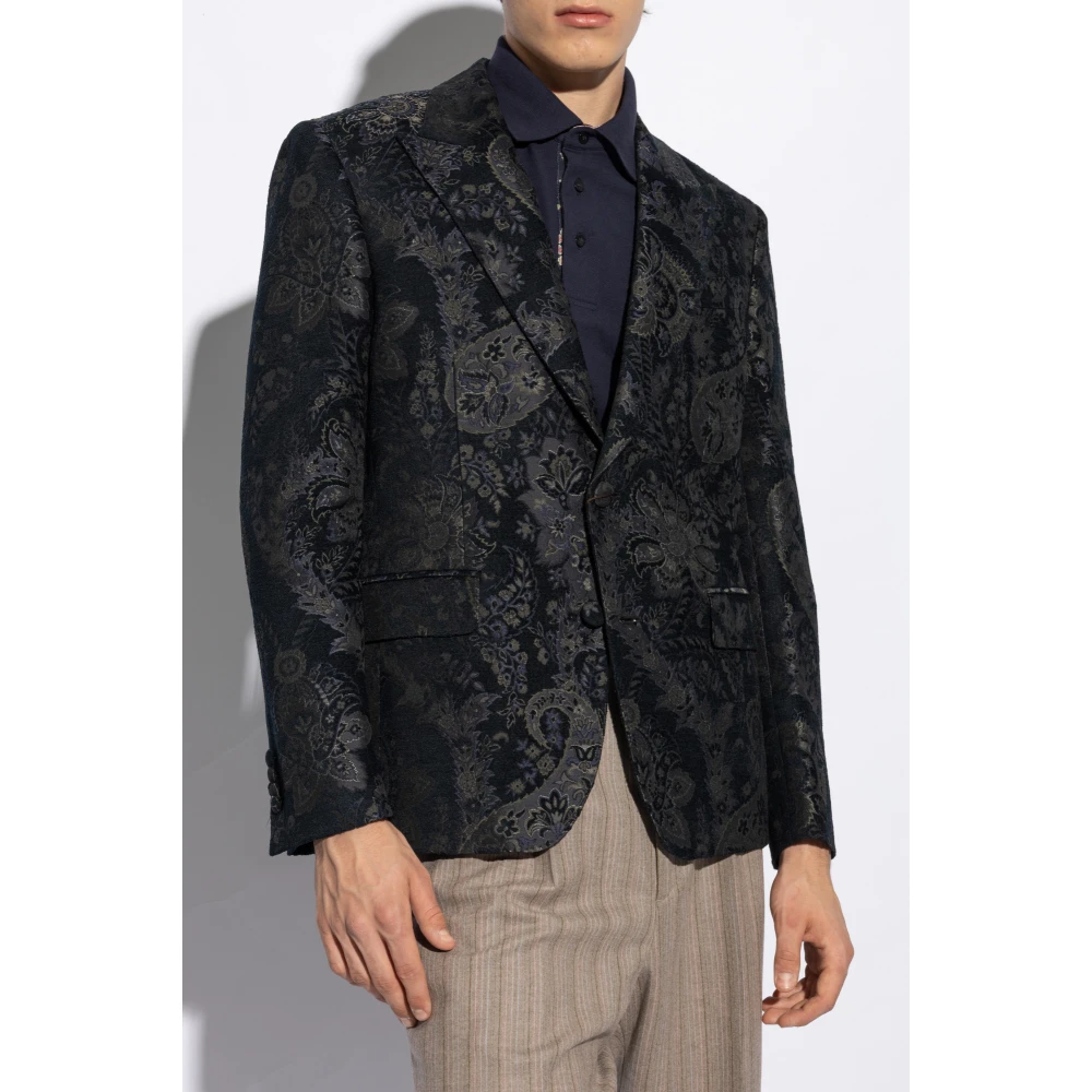 ETRO Gestreepte blazer Blue Heren