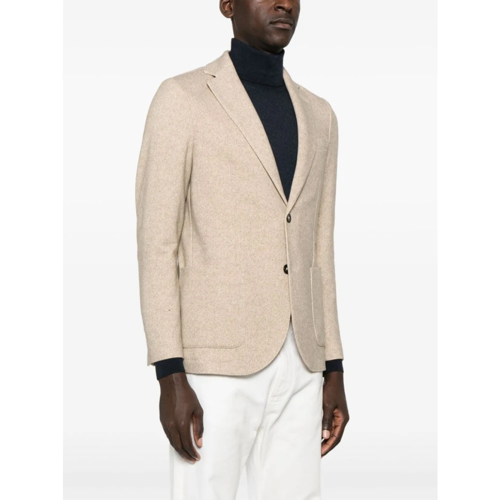 Circolo 1901 Beige Katoenen Blazer Outerwear Aw24 Beige Heren