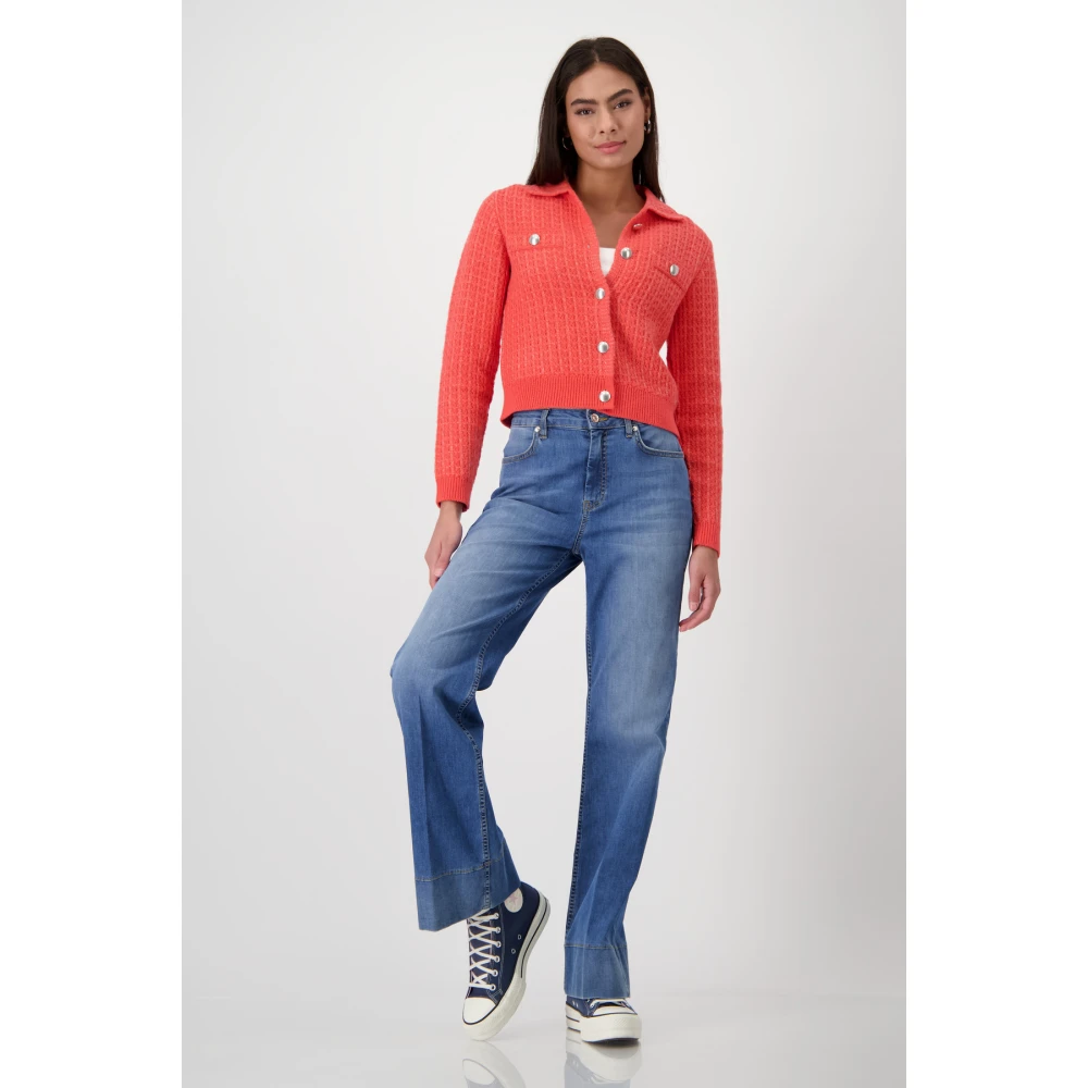 monari Cardigans Red Dames