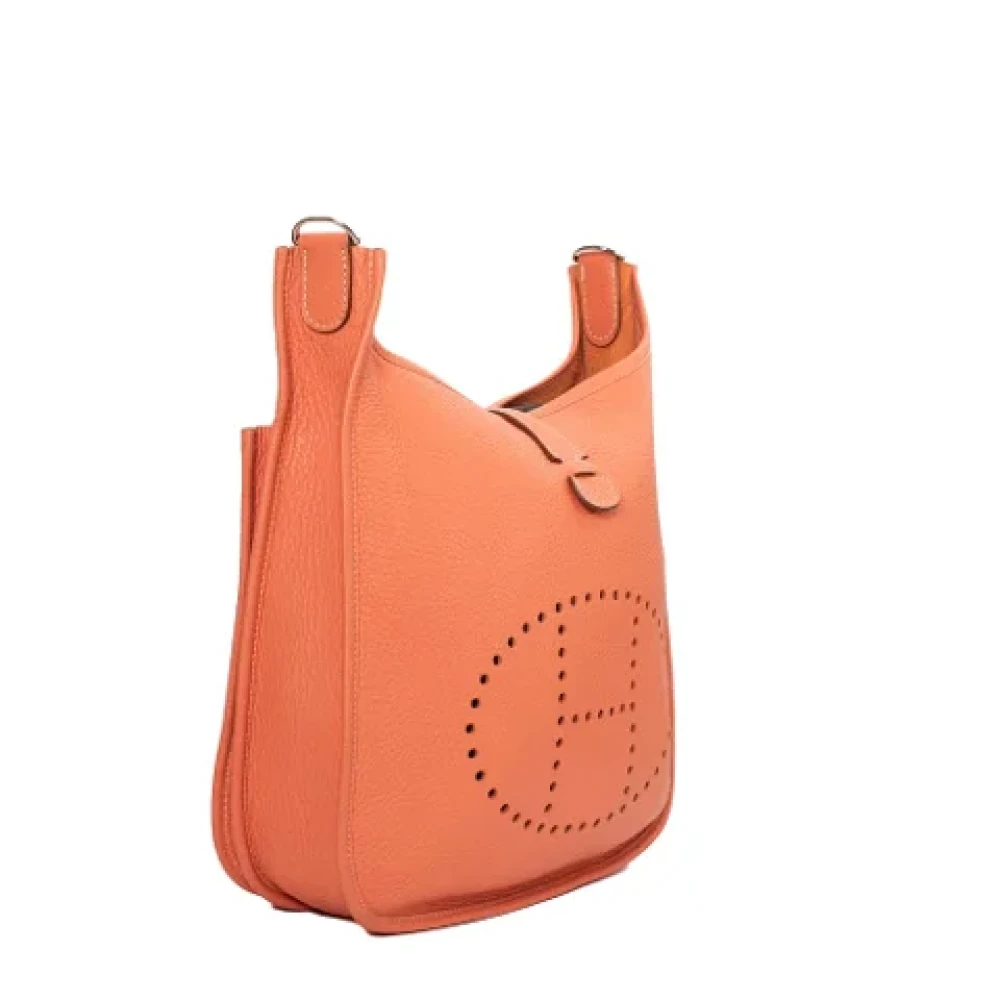 Hermès Vintage Pre-owned Leather crossbody-bags Pink Dames