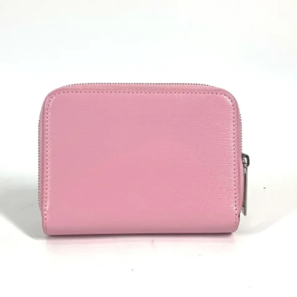Balenciaga Vintage Pre-owned Leather wallets Pink Dames