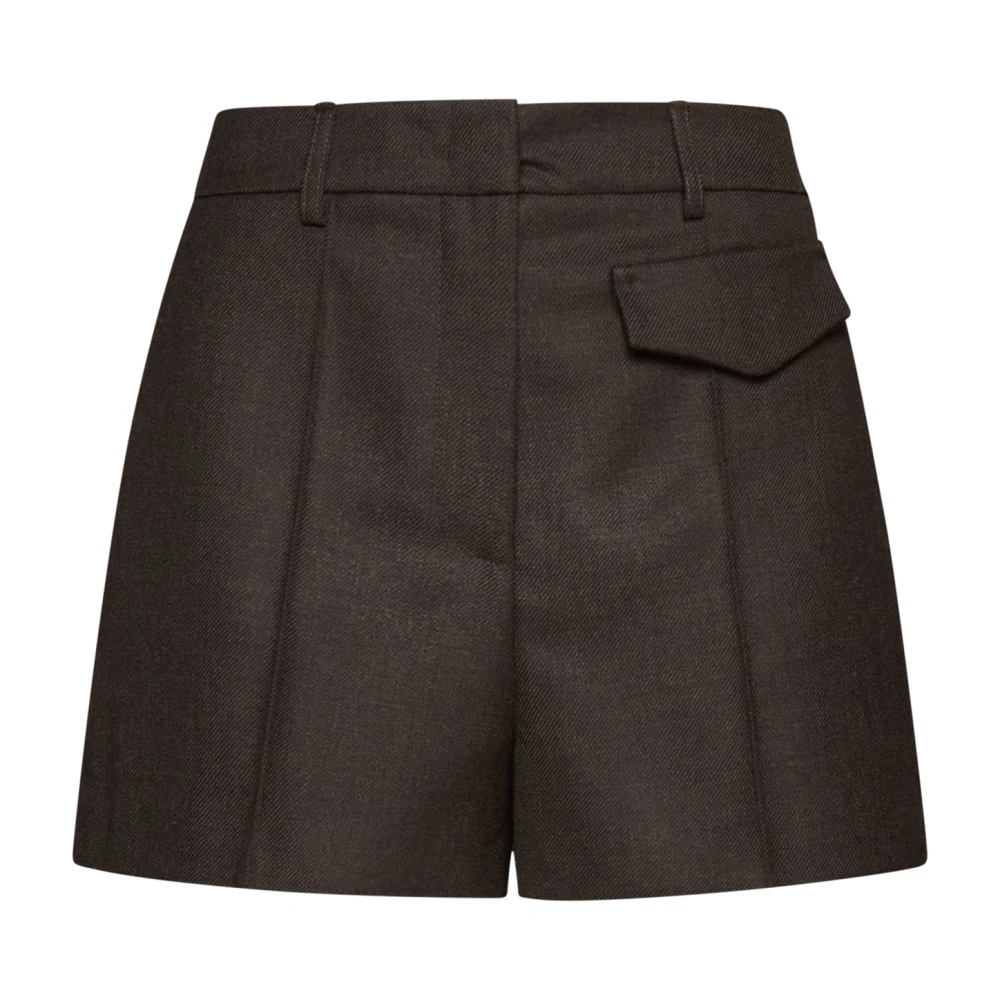 Blanca Vita Bruine Shorts met Riemlussen Brown Dames