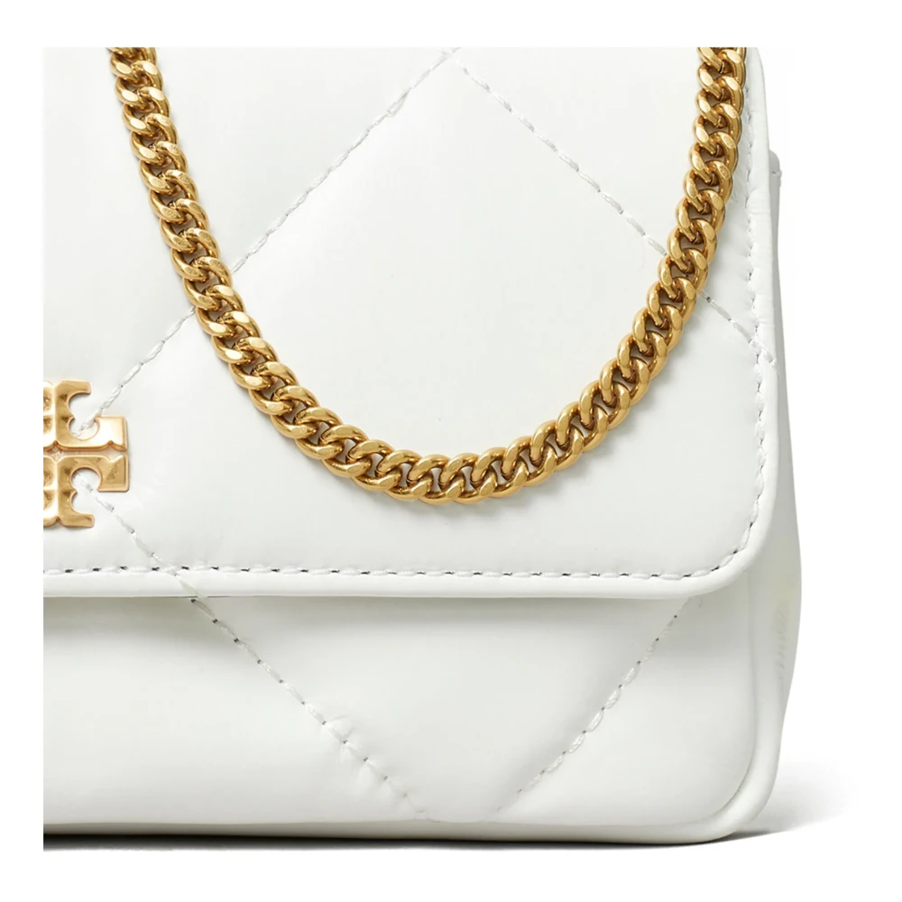 TORY BURCH Witte Flap Tas met Verstelbare Band White Dames