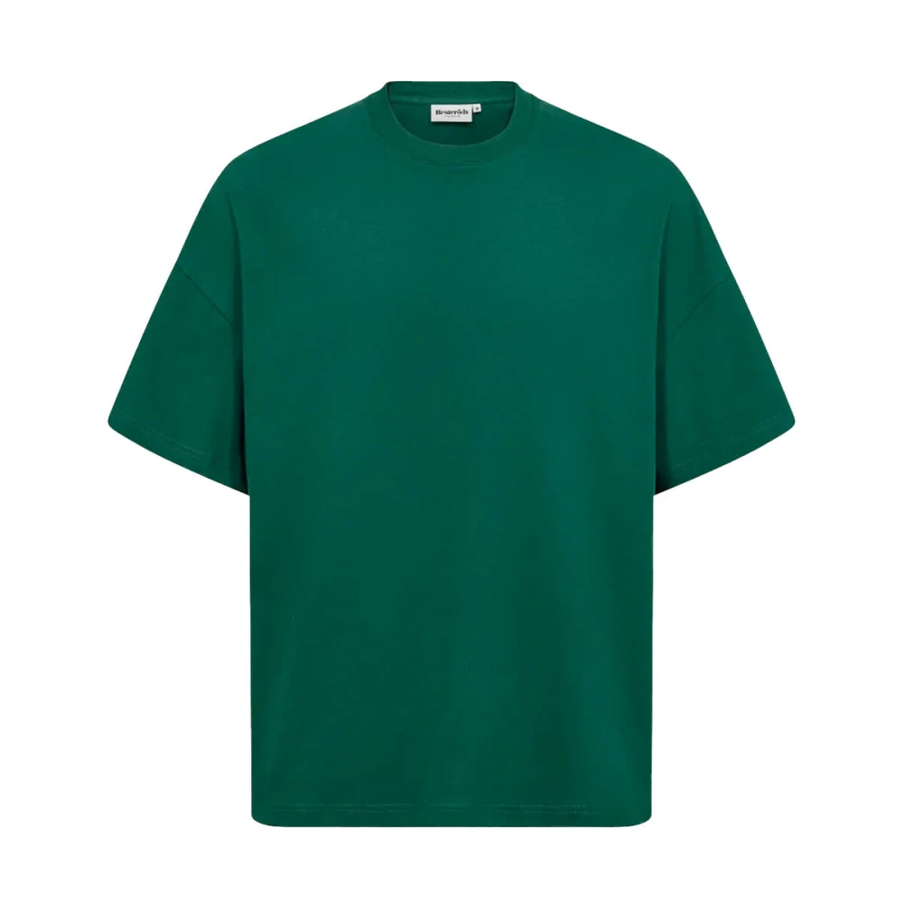 Resteröds Oversize Tee Heren 100% Katoen Green Heren