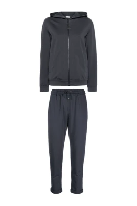Cotton Zip-Up Hoodie & Cotton Joggers