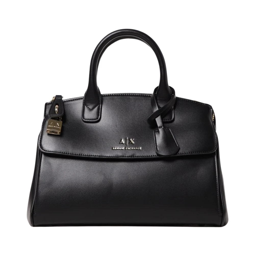 Armani Exchange Kvinno Svart Väskor Dam, One Size, Handväska