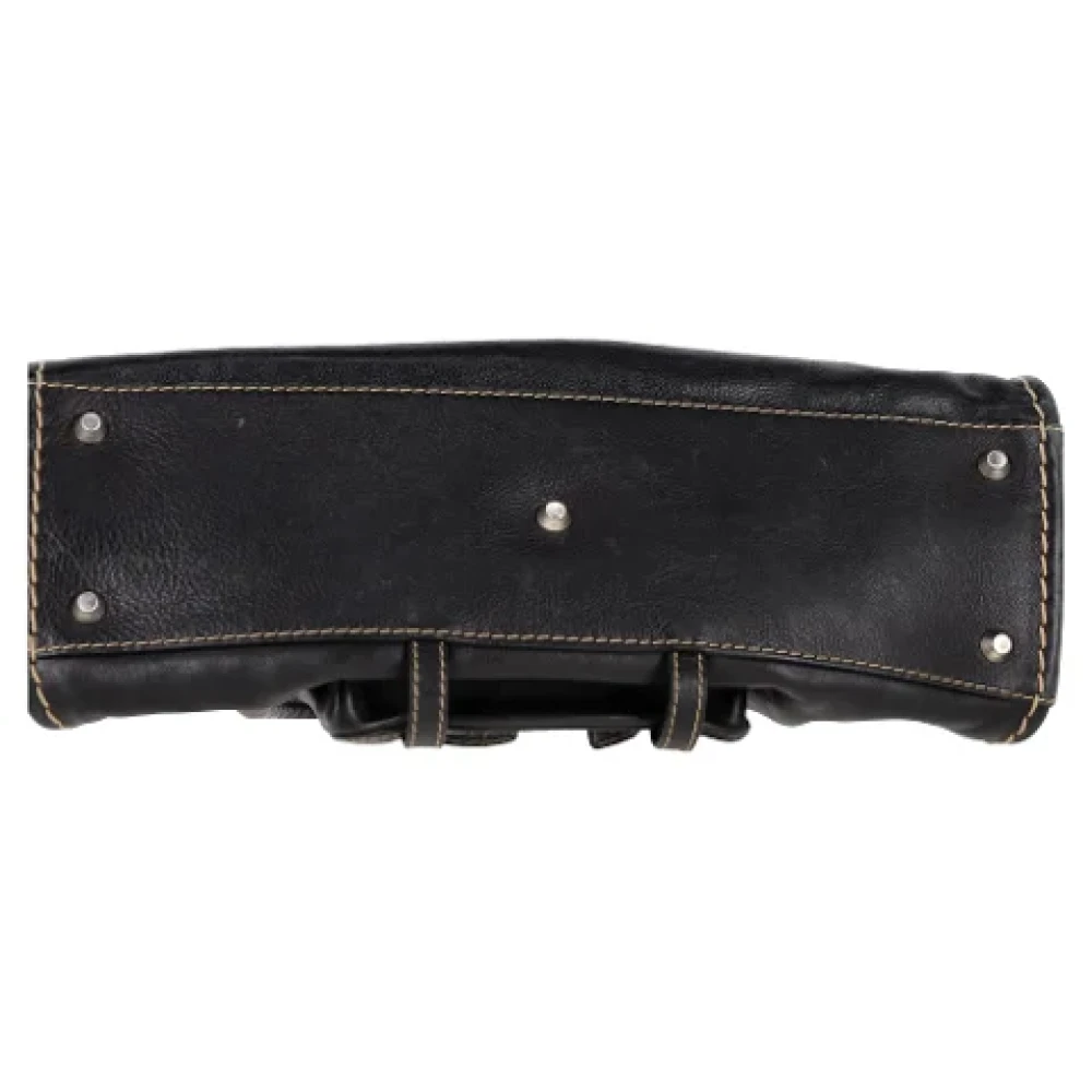 Chloé Pre-owned Leather handbags Black Dames
