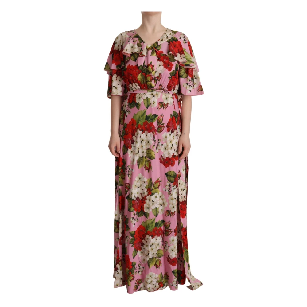 Dolce & Gabbana Women's Multicolor Maxi Long Dress - Gowns - Xs - Dresses