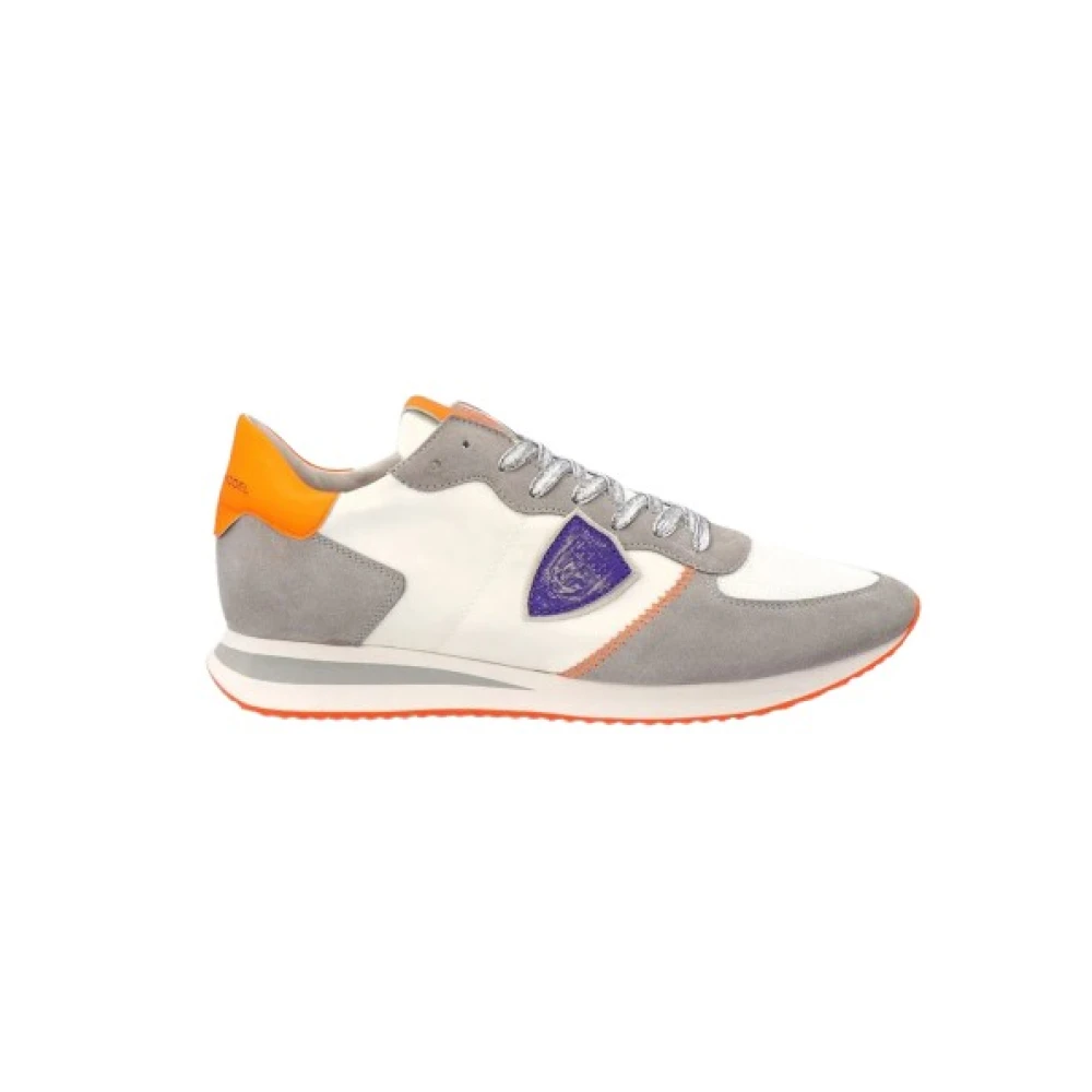 Philippe Model Leren Sneakers Tropez Heren Schoenen Wit