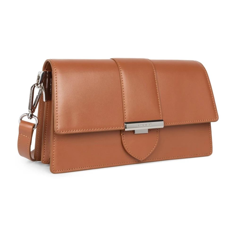 Lancaster Klep Crossbody Tas Paris Ily Brown Dames