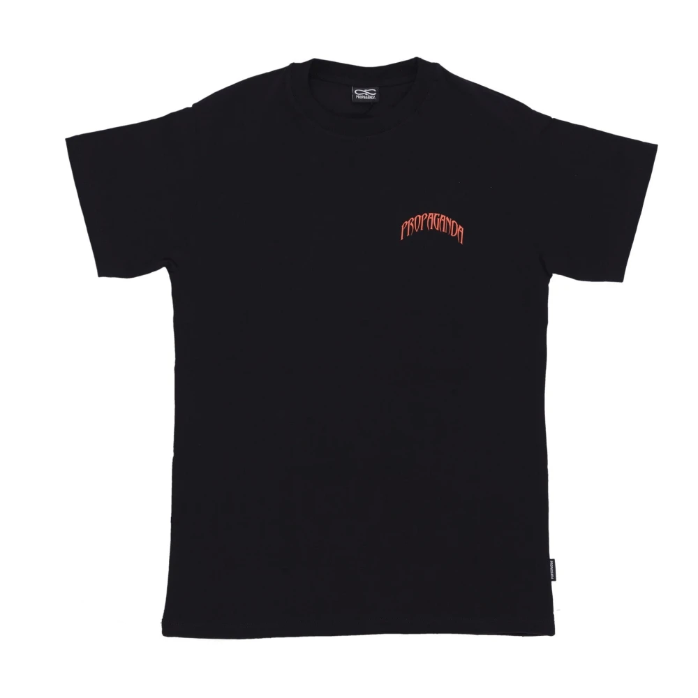 Propaganda Gorilla Tee Zwart Korte Mouw T-shirt Black Heren