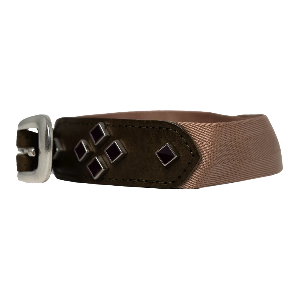 Our Legacy Cowboy Webbing Belt Brown Dames
