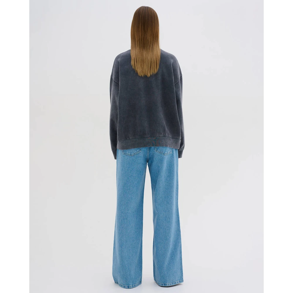My Essential Wardrobe Diego Sweat Essential Garderobe Gray Dames