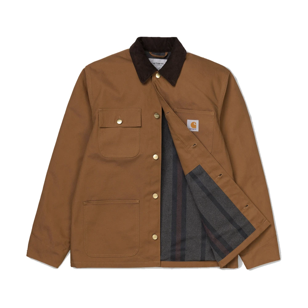 Carhartt WIP Lichte jas Brown Heren