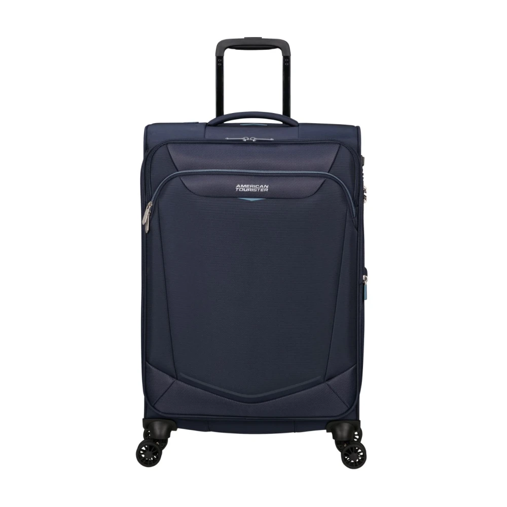 American Tourister SummerRide Stijlvolle Trolley Blue Unisex